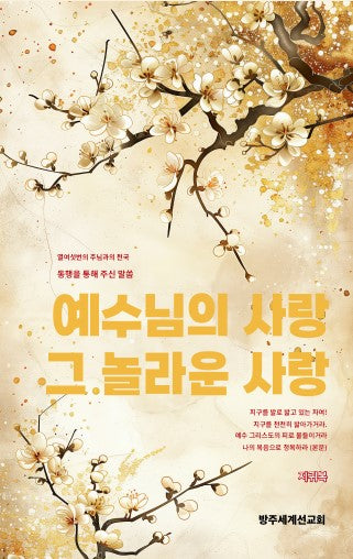 예수님의 사랑 그 놀라운 사랑(2판)