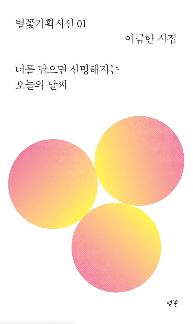 너를 닦으면 선명해지는 오늘의 날씨(별꽃기획시선 1)