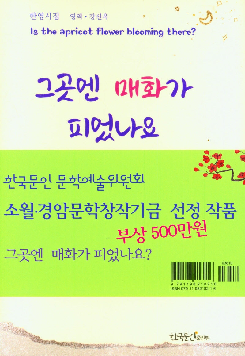그곳엔 매화가 피었나요(양장본 Hardcover)