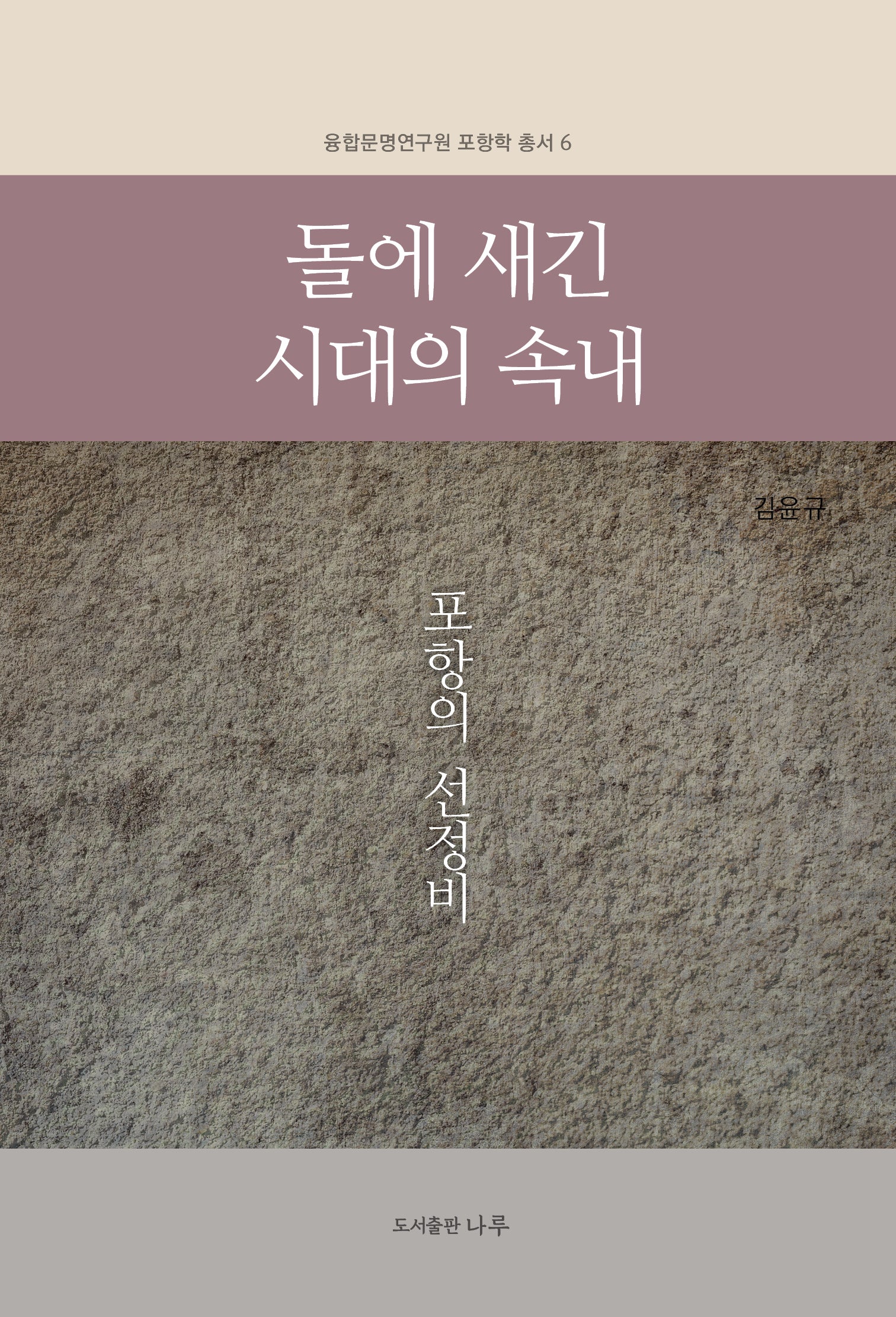 돌에 새긴 시대의 속내(융합문명연구원 포항학 총서 6)