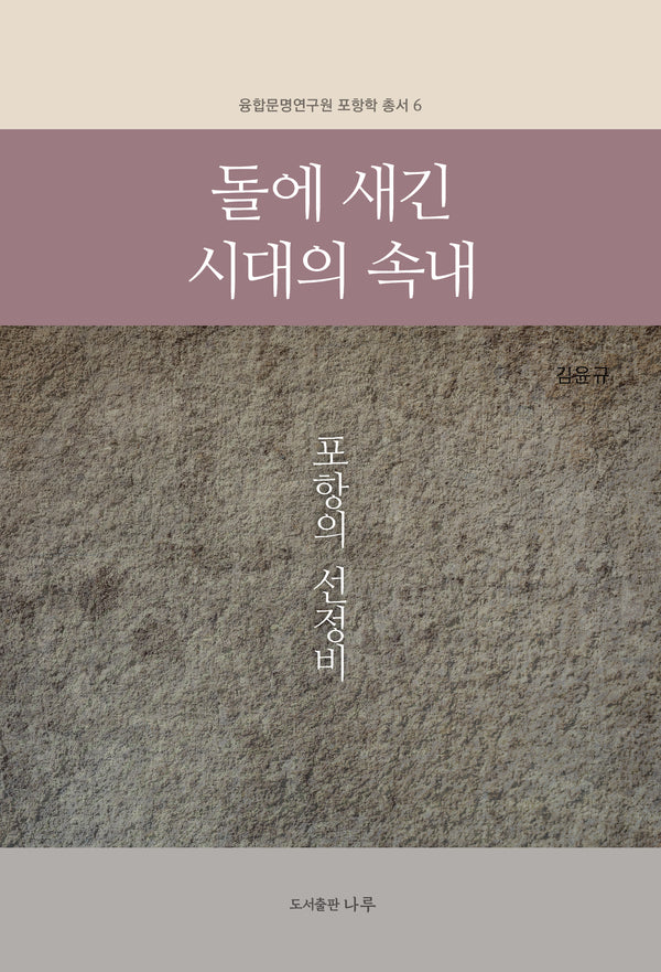 돌에 새긴 시대의 속내(융합문명연구원 포항학 총서 6)