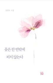 꽃은 한 번밖에 피지 않는다