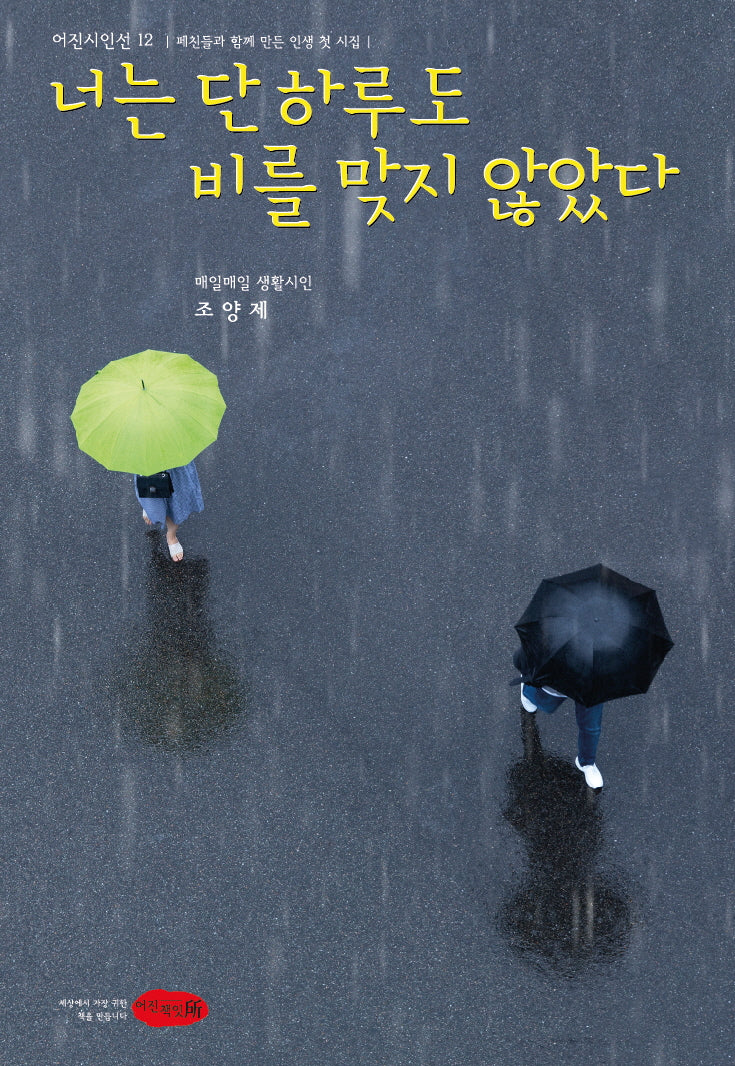 너는 단 하루도 비를 맞지 않았다