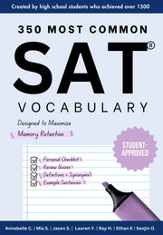 350 Most Common SAT Vocabulary