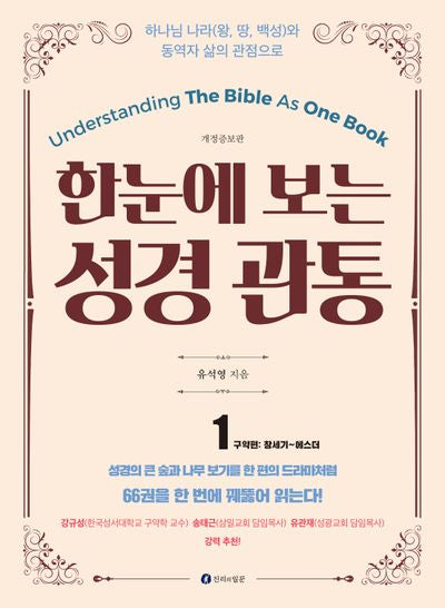 한눈에 보는 성경 관통 1: 구약편 창세기~에스더(하나님 나라(왕, 땅, 백성)와 동역자 삶의 관점으로)(개정증보판)