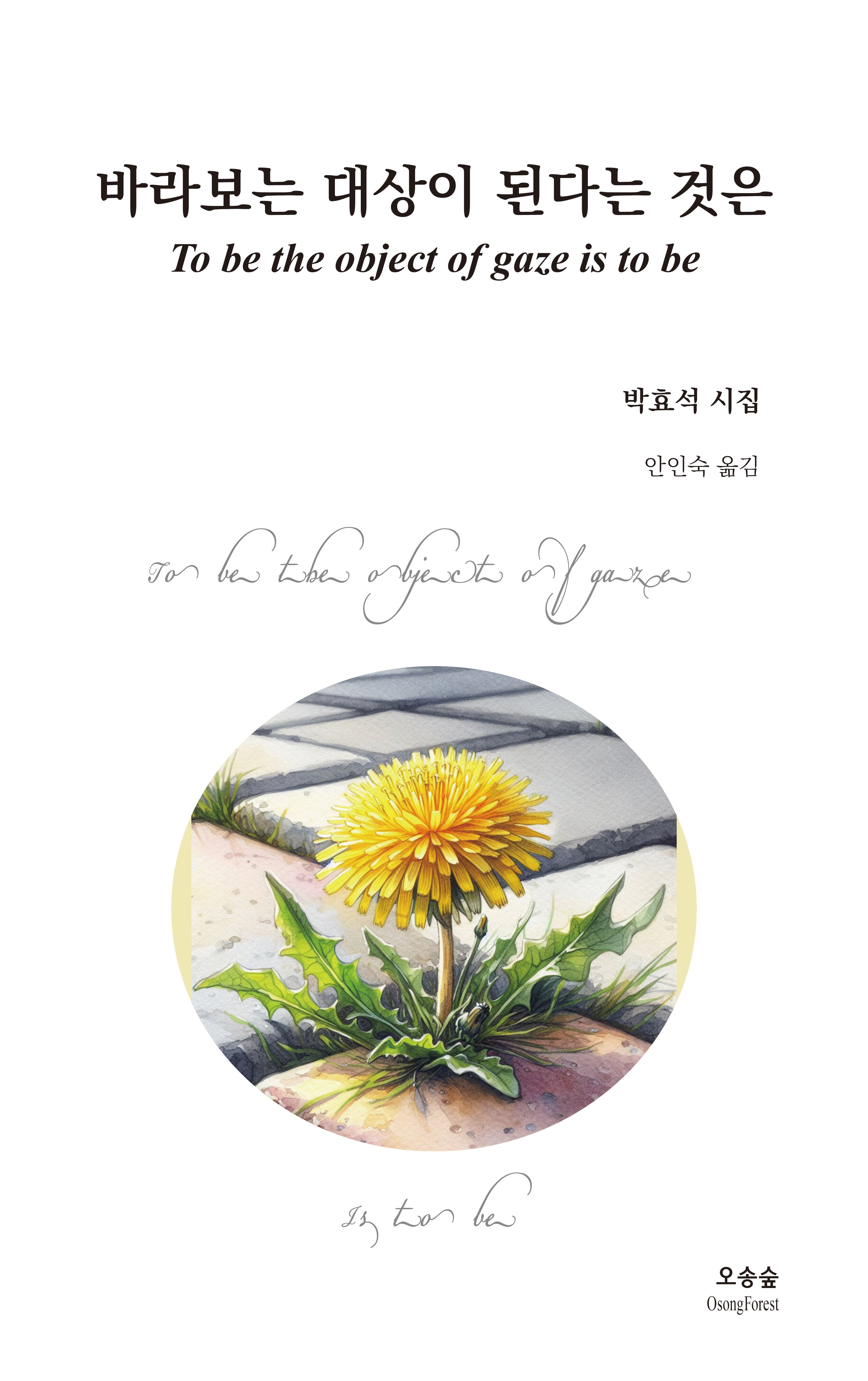 바라보는 대상이 된다는 것은