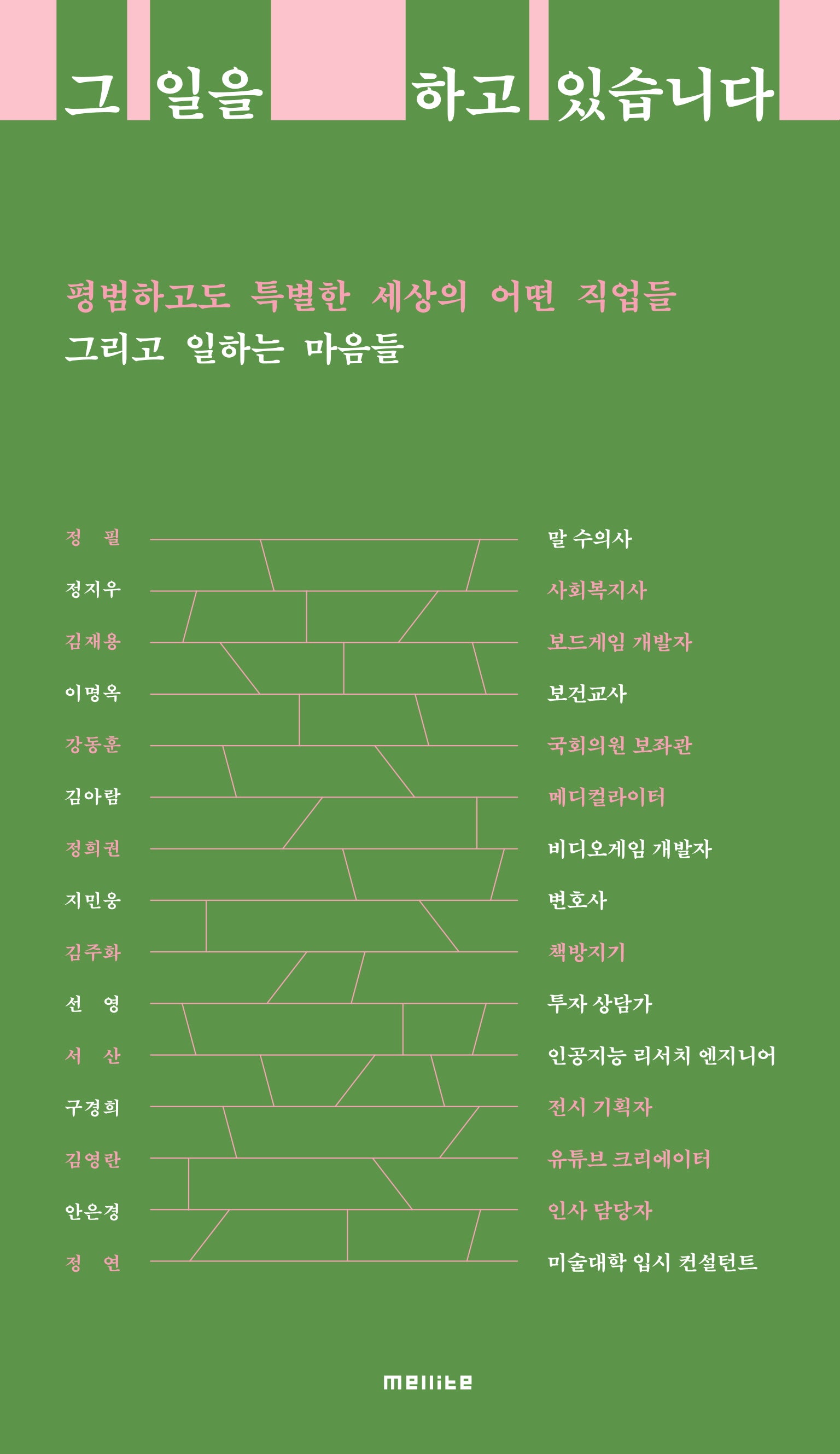 그 일을 하고 있습니다