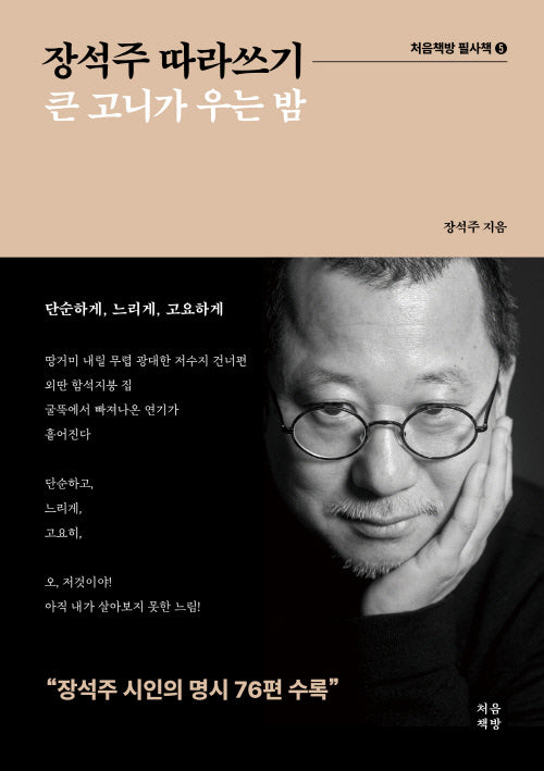 장석주 따라쓰기(처음책방 필사책 5)