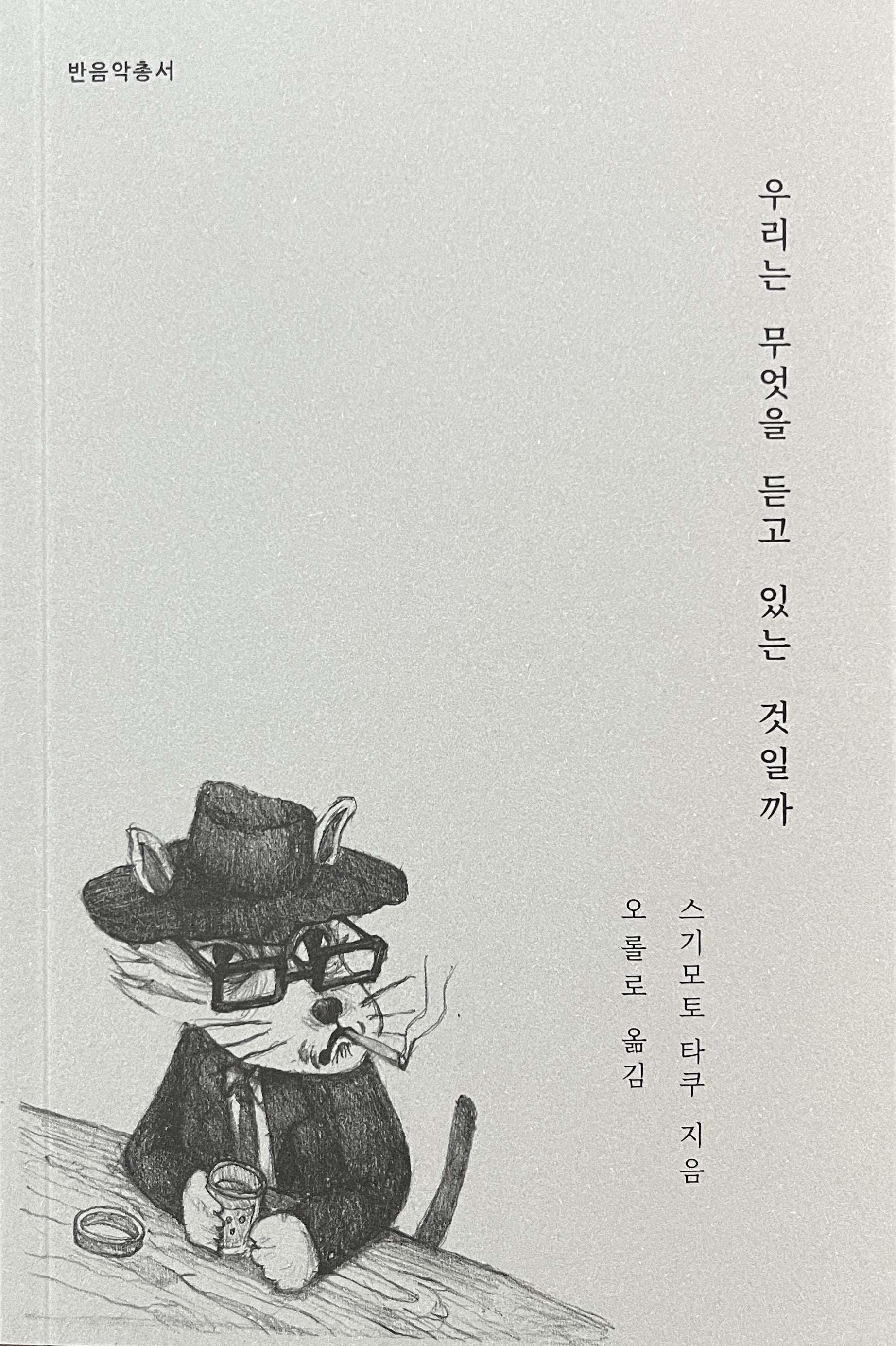 우리는 무엇을 듣고 있는 것일까(반음악총서)