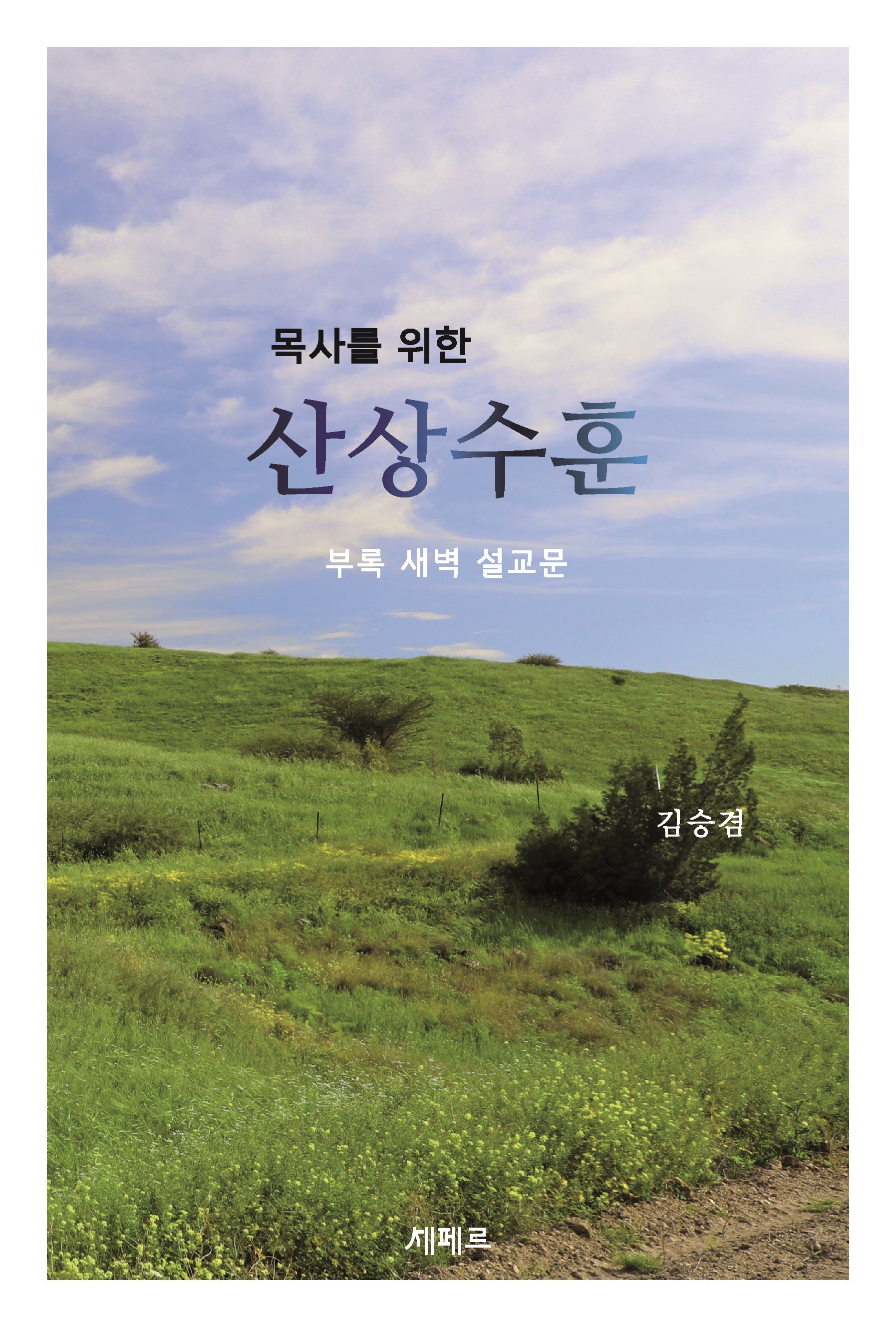 목사를 위한 산상수훈