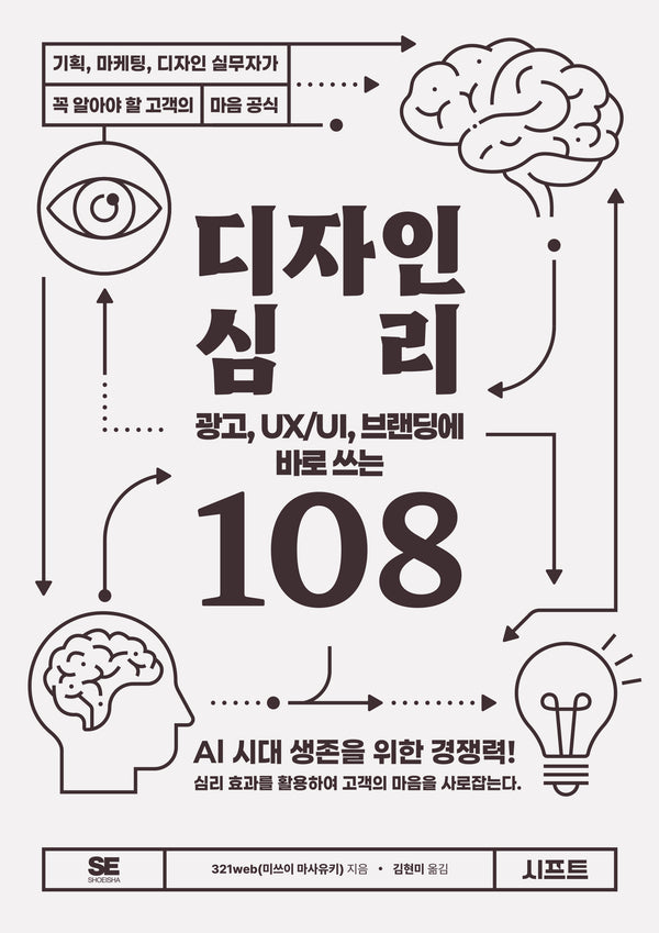 광고, UX/UI, 브랜딩에 바로 쓰는 디자인 심리 108