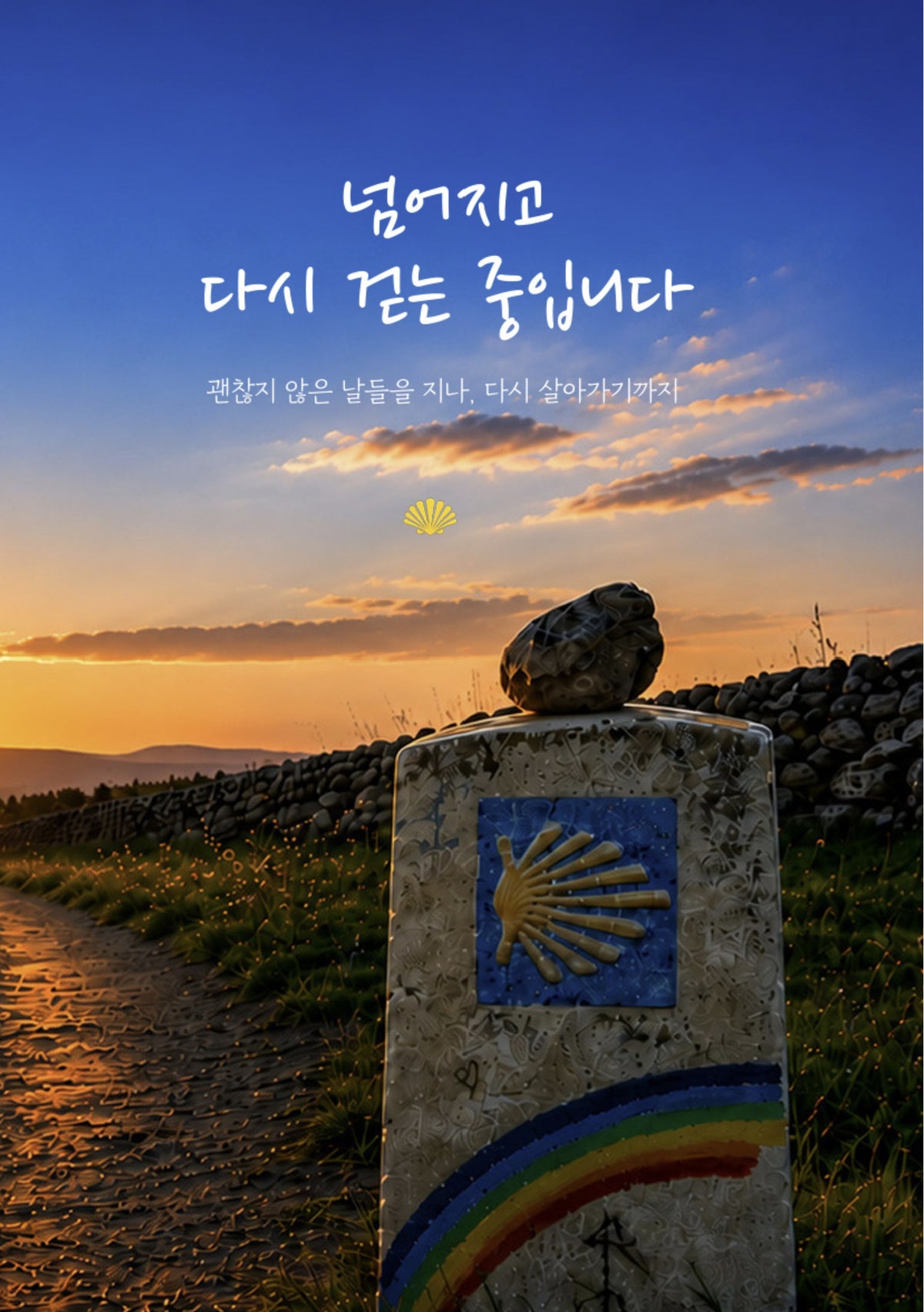 넘어지고 다시 걷는 중입니다